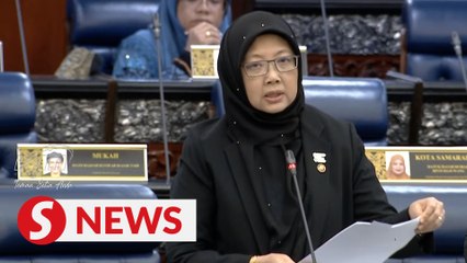 The Star - Minister Dr Zaliha Mustafa addressing Dewan Rakyat